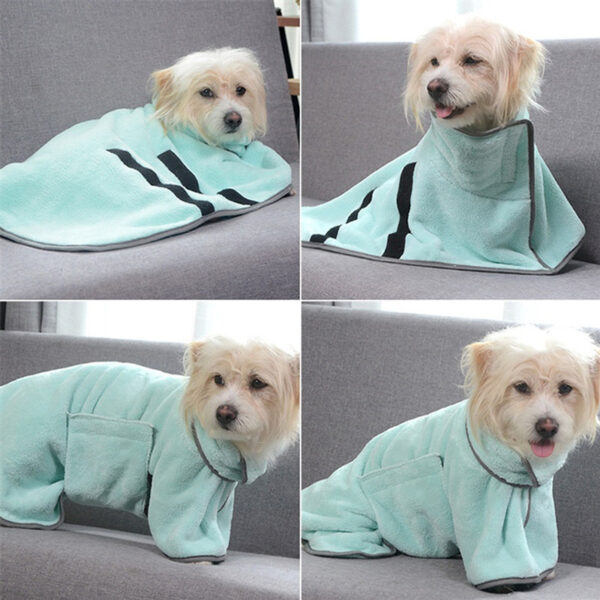 Peignoire pour petit chien – Image 4