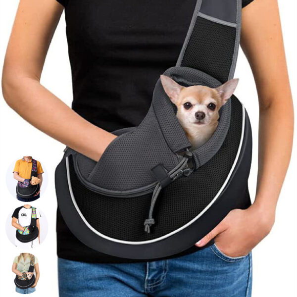 Sac en bandoulière pour petit chien