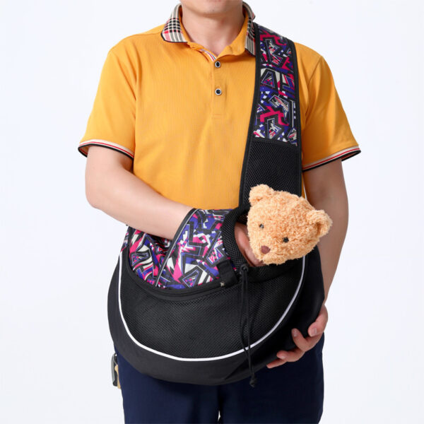 Sac en bandoulière pour petit chien – Image 7